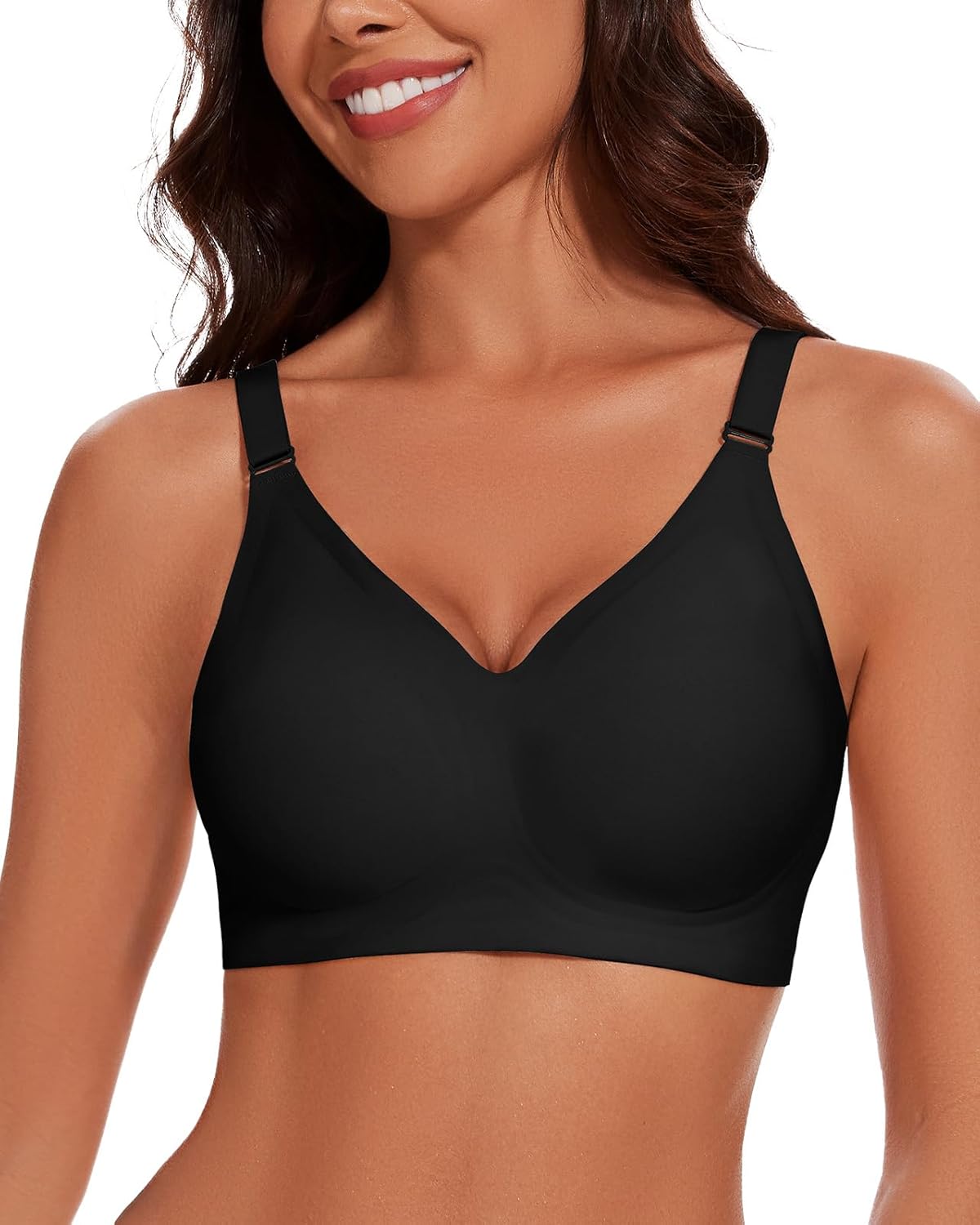 WOWENY Damesbeha zonder beugel, push-up, comfortabele