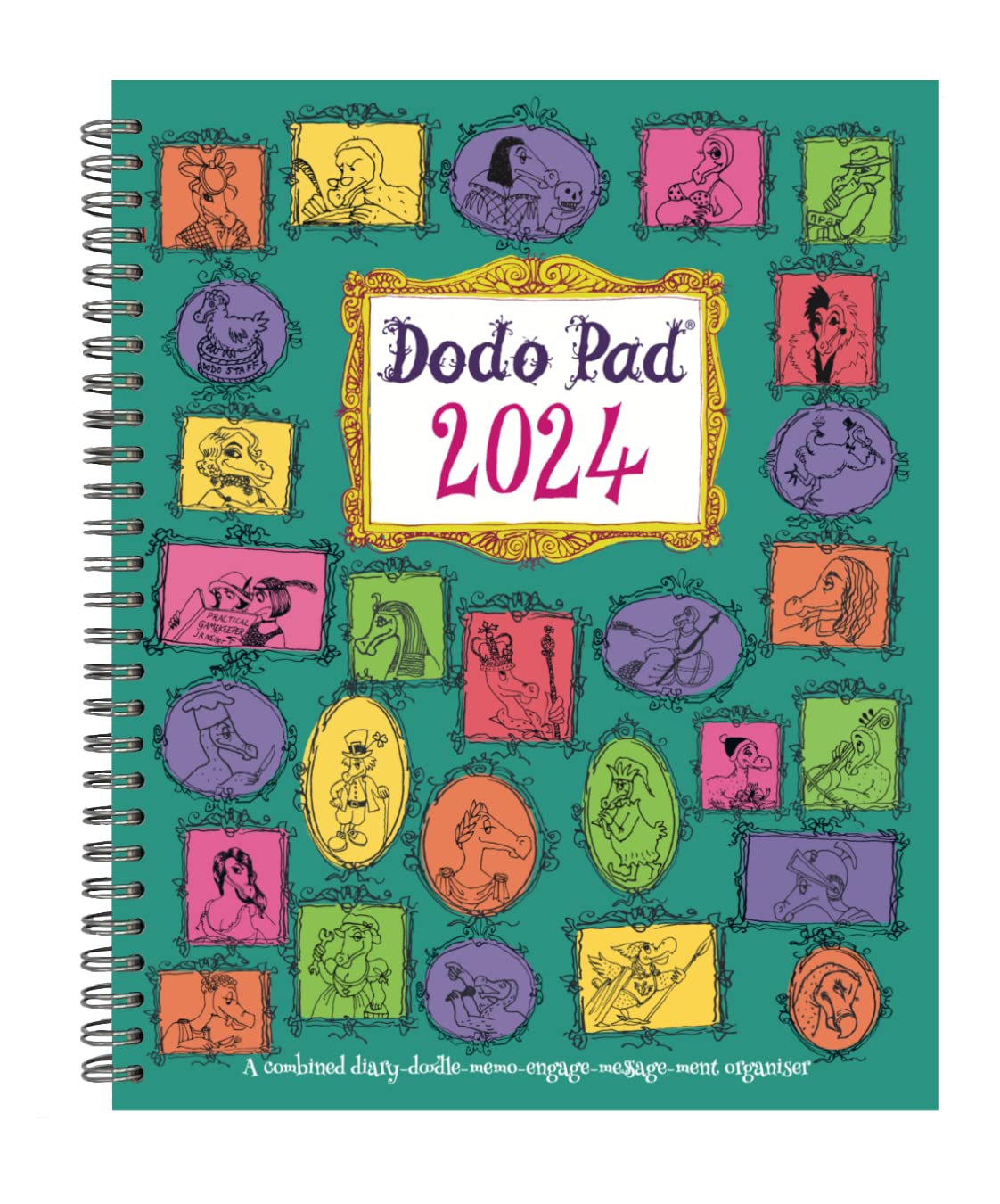 The Dodo Pad Original Desk Diary 2024 Week to View, Calendar Year