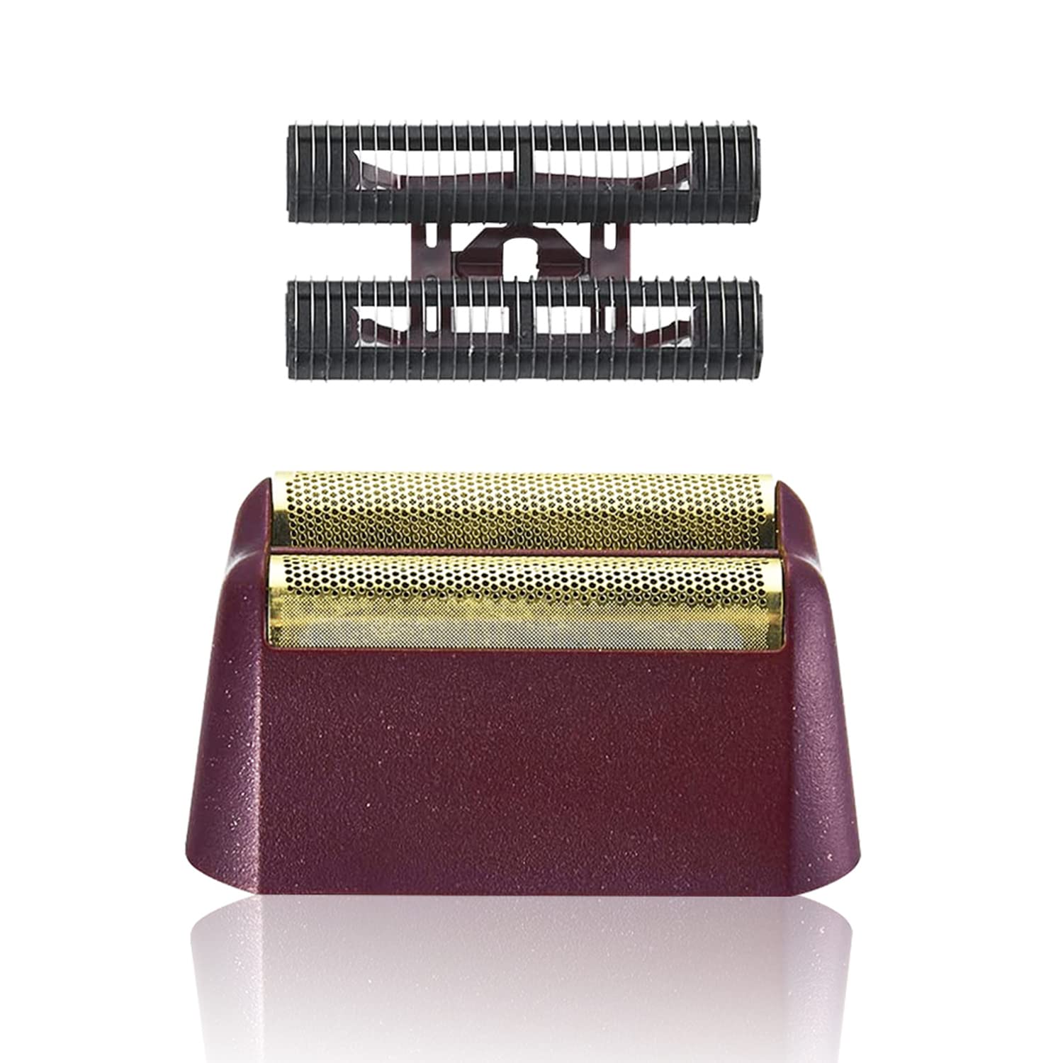 1 Pack Professional 5 Star Series Finale Shaver Replacement Foil and Cutter Bar Assembly Compatible with wahl Shaver Foil 7031-100, 7043-100 Super Close Shaving Replacement Heads，Red