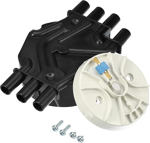 uxcell Kit de tapa y rotor de distribución de encendido para Chevrolet Silverado 1500 1999-2006 para GMC Sierra 1500 1999-2007 No.1045245810452457