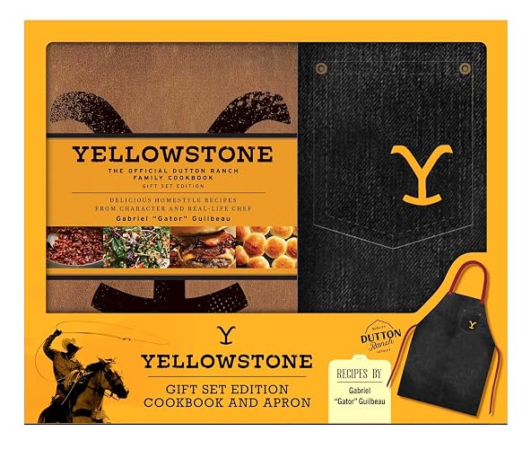 Yellowstone: The Official Dutton Ranch Family Cookbook Gift Set: Plus Exclusive Apron - Hardcover