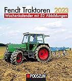 Fendt Traktoren 2023: Wochenkalender mit 53 Abbildungen