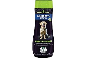 FURminator Professional DeShedding Shampoo for Dogs, 16 oz