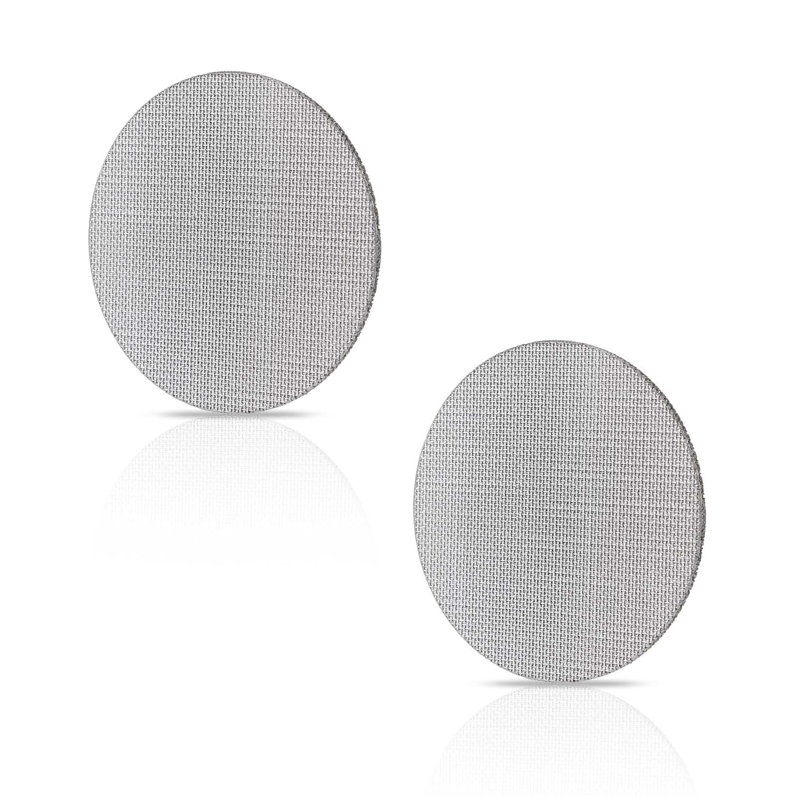 2pcs 49mm Espresso Puck Screen, Reusable Espresso Filter Screen 1.7mm Thick 150μm Professional Stainless Steel Coffee Screen Filter Mesh for Espresso Portafilter Filter Basket