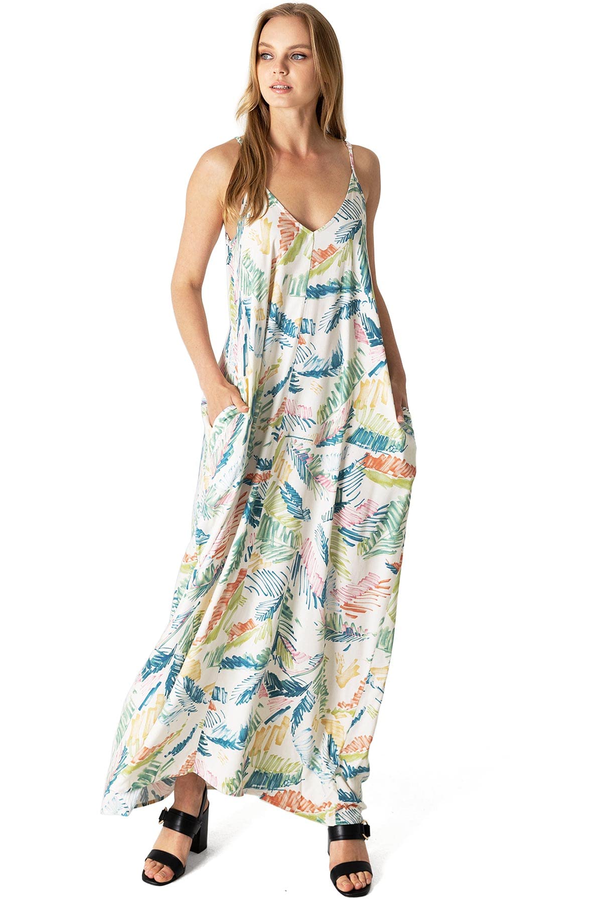 chinese dress ladies Bird Of Paradise Tropical Floral Print Maxi Dress  Legacy Clothing Boutique