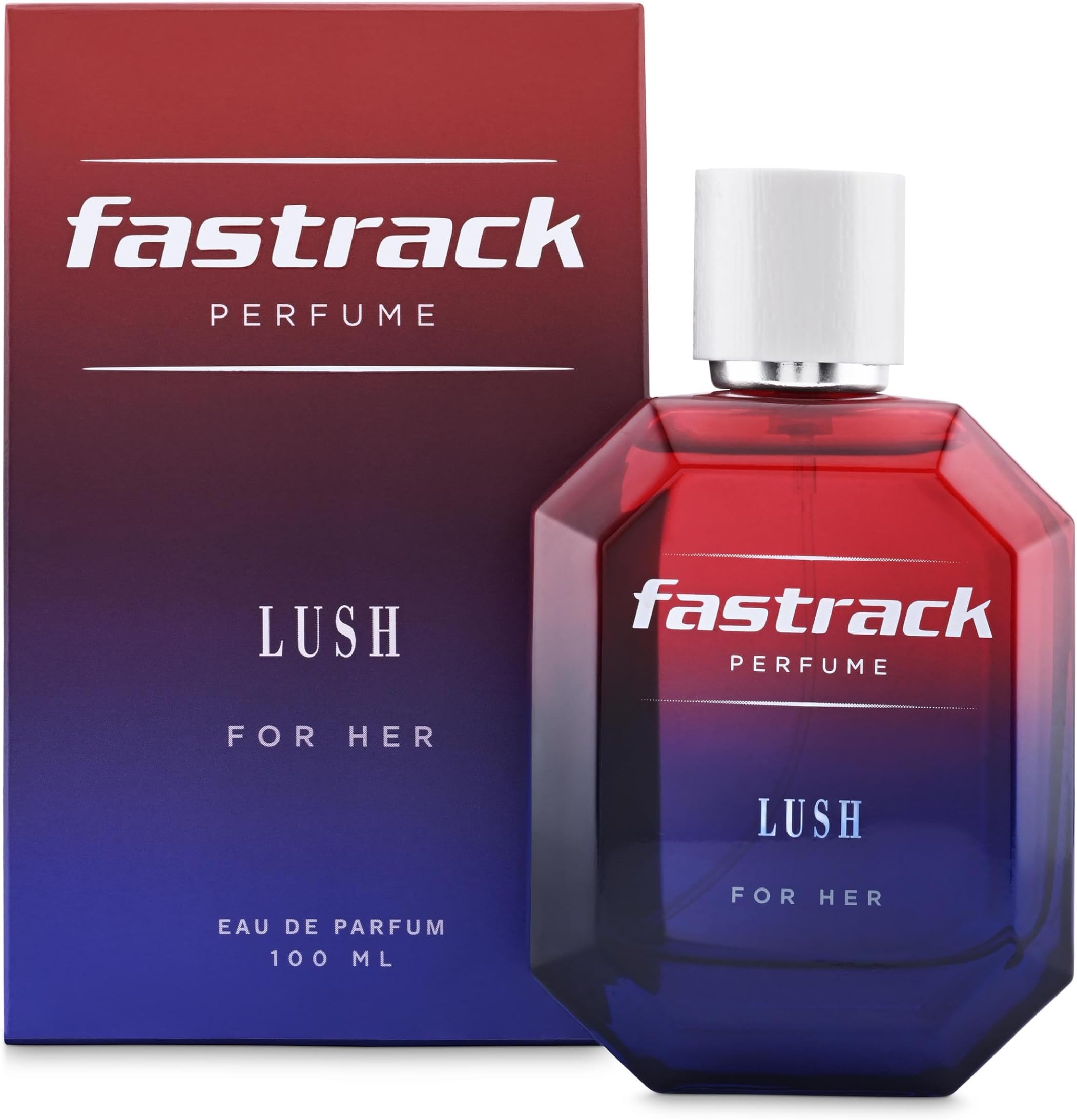 Fastrack Perfume Lush |Perfume for women | 100 ml EDP |Long lasting Smell |Floral & Fruity Fragrance crafted by European experts|Best gift for women