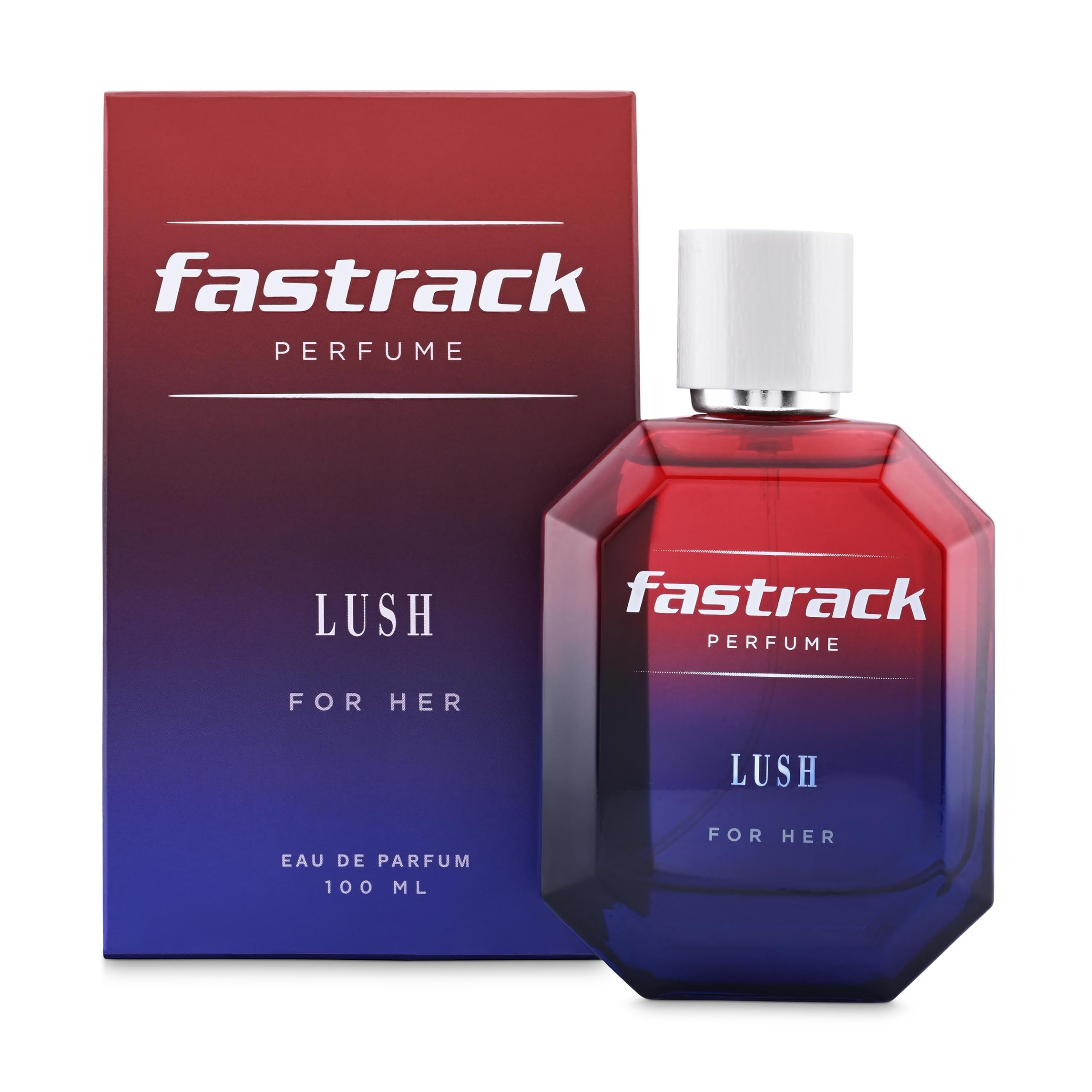 Fastrack Perfume Lush |Perfume for women | 100 ml EDP |Long lasting Smell |Floral & Fruity Fragrance crafted by European experts|Best gift for women