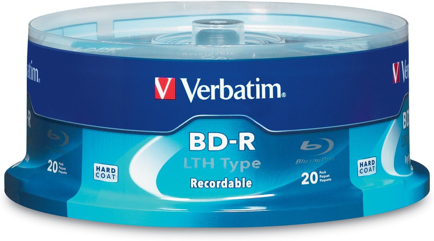 Verbatim 97090 25 GB 2X Bluray SingleLayer Recordable