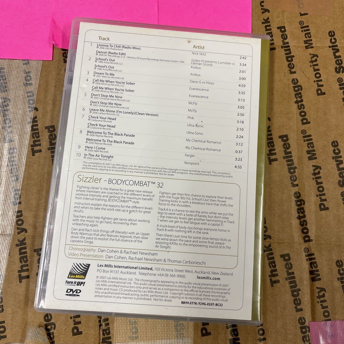 Amazon.co.jp: PAL方式 32レスミルズLesmillsDVDだけCD無し