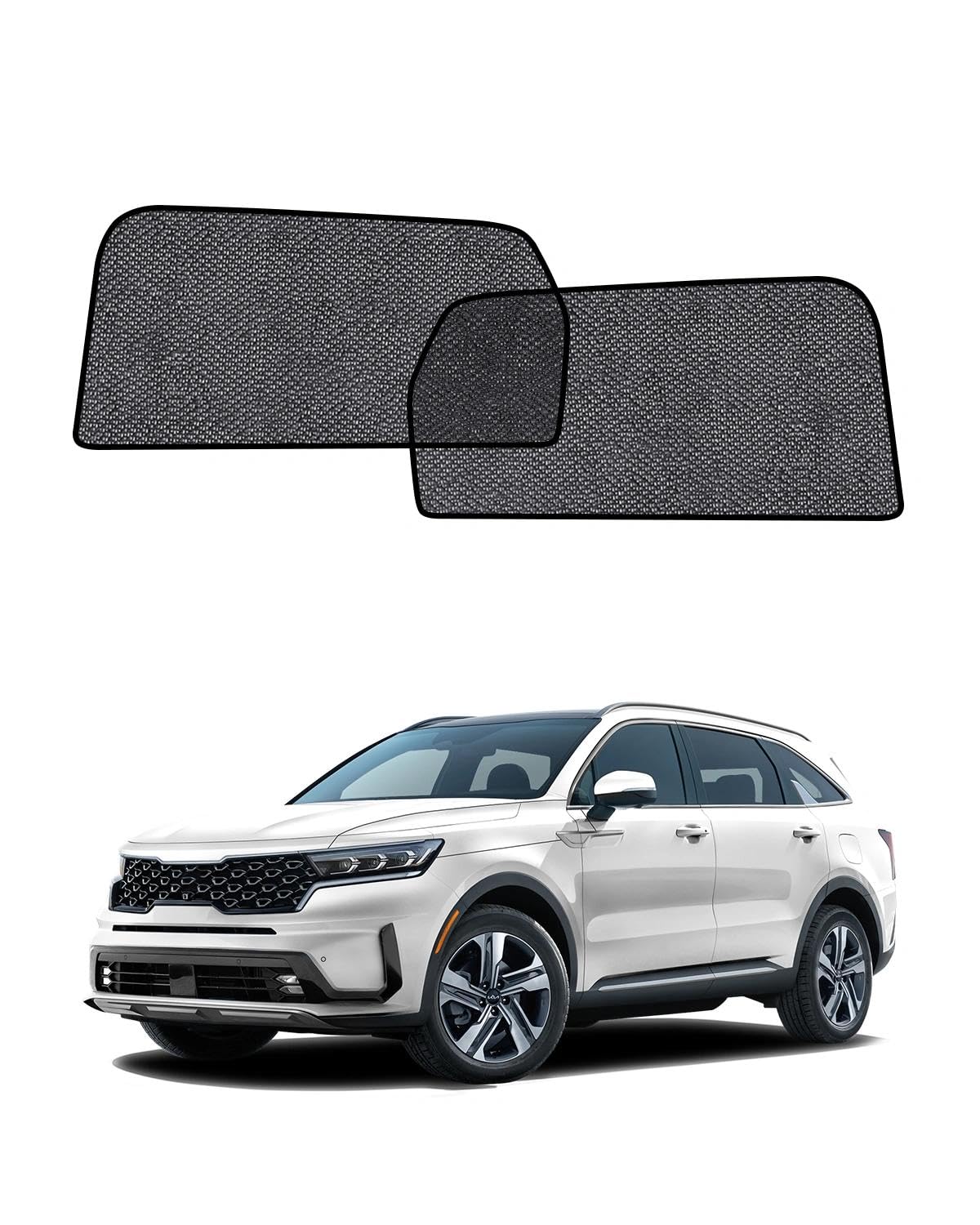 Photo 1 of Car Window Shades for Kia Sorento(2021-2023), 2-Pack Rear Window Sun Shades for Baby – Breathable Mesh, UV & Heat Blocker, Privacy Protection for Camping, Travel, Sleep & Nursing