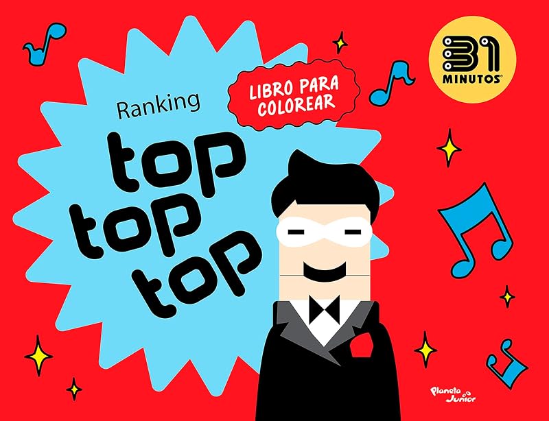 Ranking Top Top Top (Libro para colorear / Coloring Book) (Spanish Edition)
