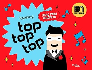 Ranking Top Top Top (Libro para colorear / Coloring Book) (Spanish Edition)