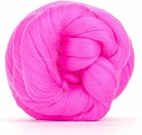 Vista 8 de Revolution Fibers Lana Merino para hilar Lana superior peinada Premium 22 micrones, perfecta para proyectos de fieltro, hilado, colgantes