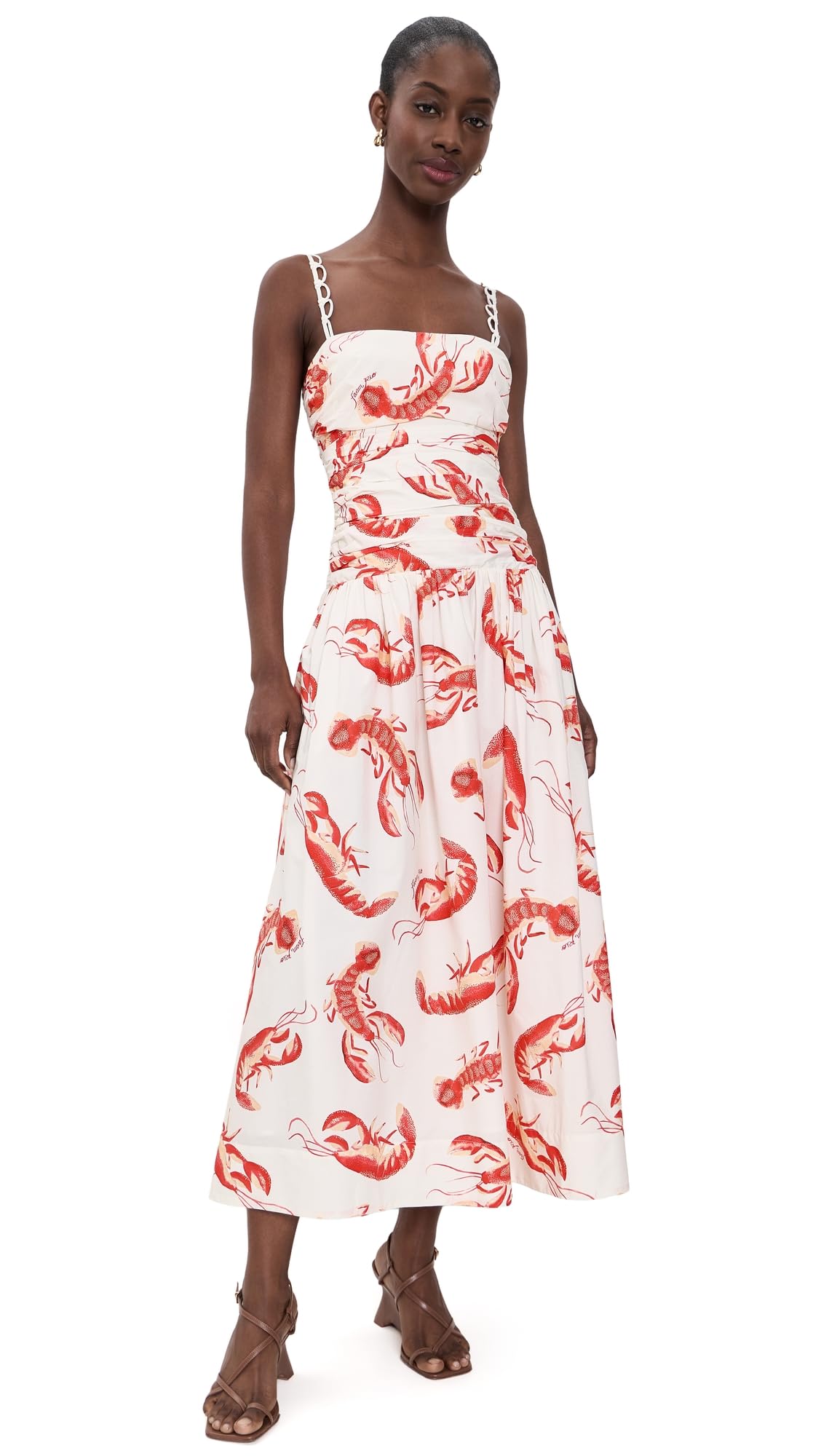 Women's Lobster Maxi Dress