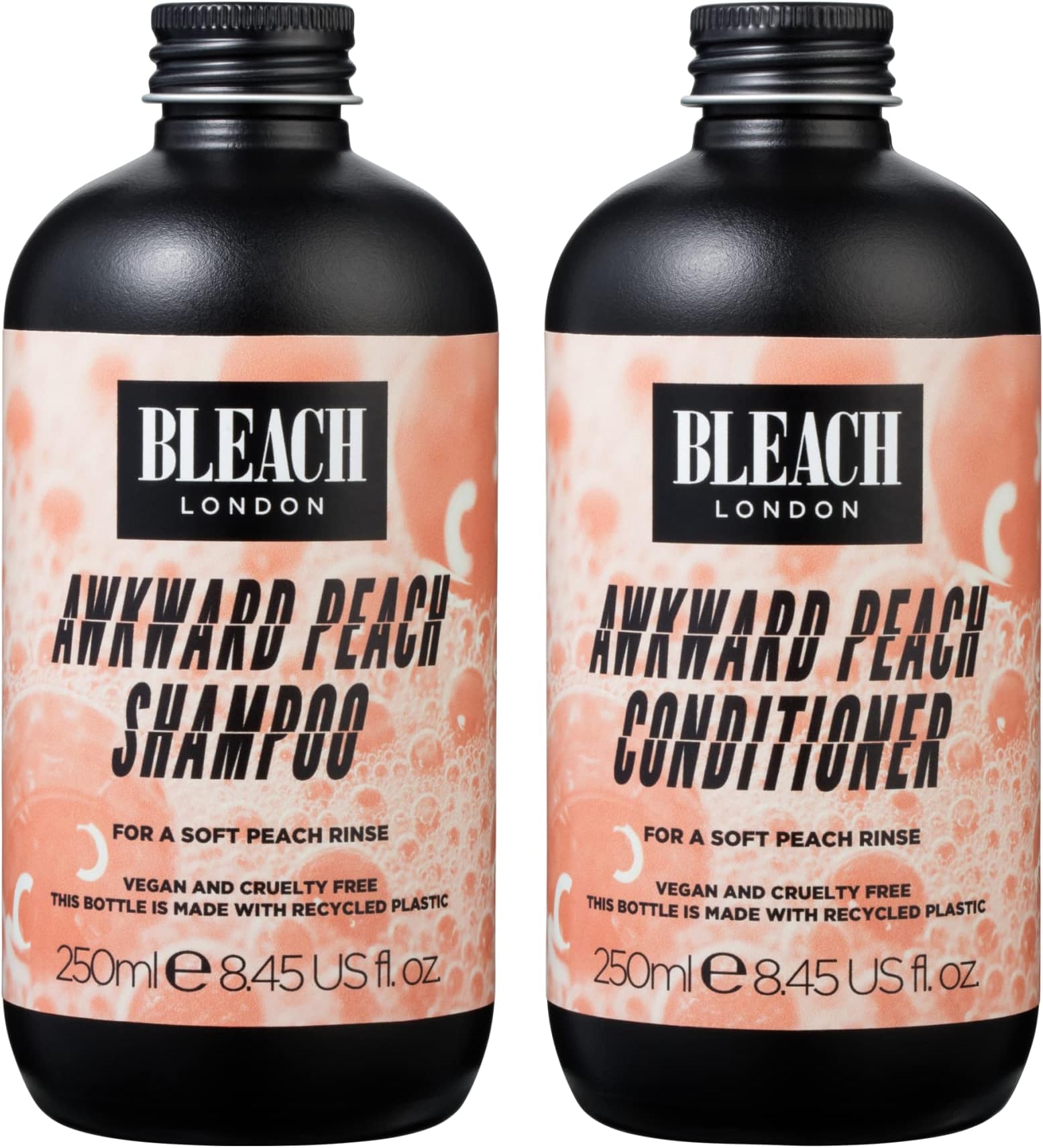 Awkward Peach SHAMPOO x 250ml & Awkward Peach CONDITIONER x 250ml