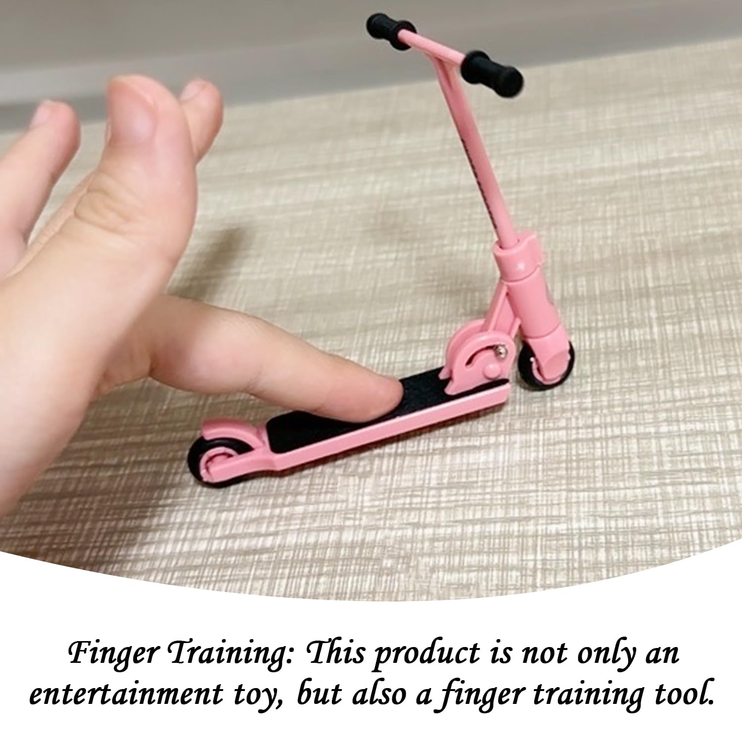 6 Pezzi Finger Roller, Simpatico Giocattolo A Punta di Dito, Giocattolo Creativo, Mini Scooter, Giocattolo per L'Allenamento delle Dita