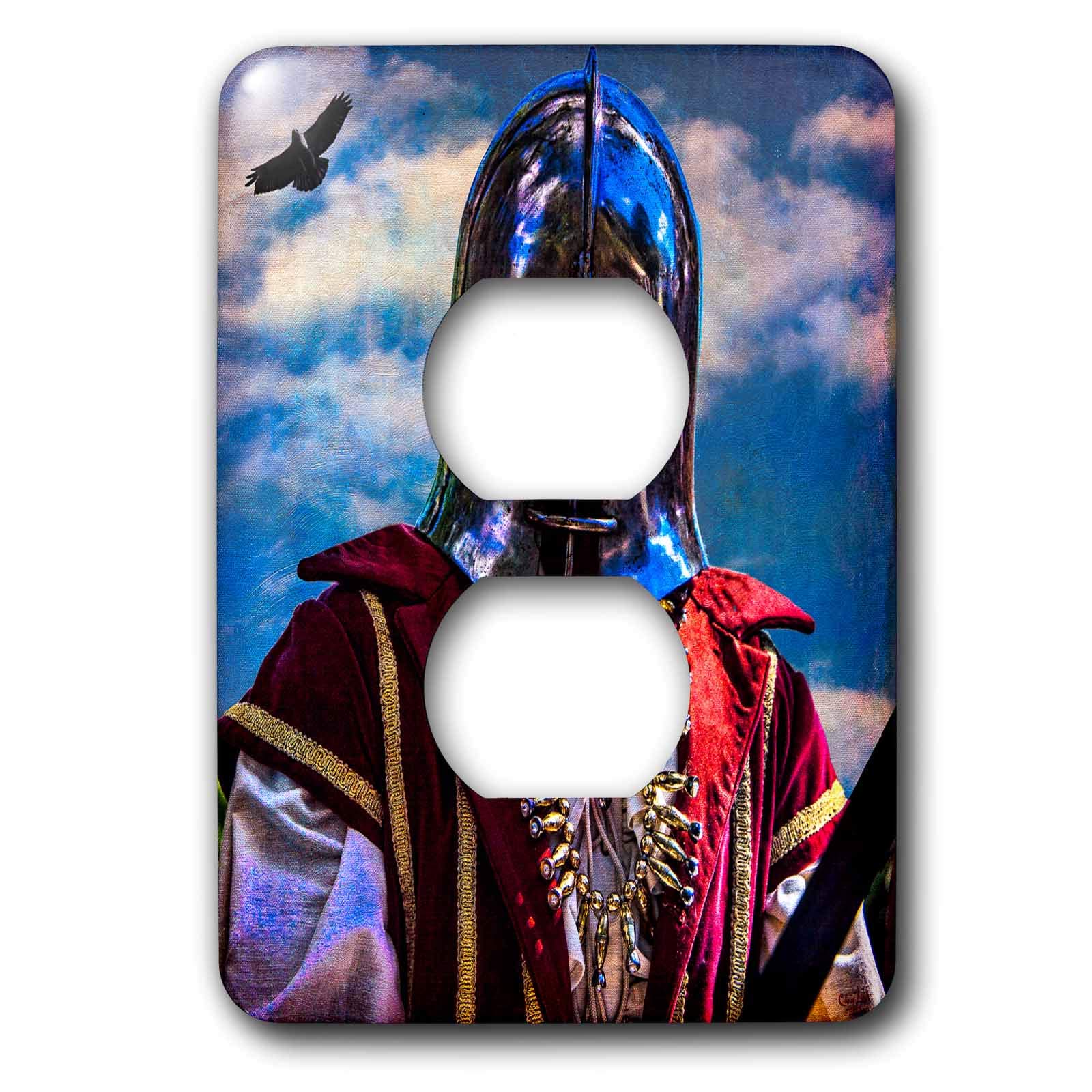 Casque de chevalier plaque 2 prises pour un bureau d'homme élégant