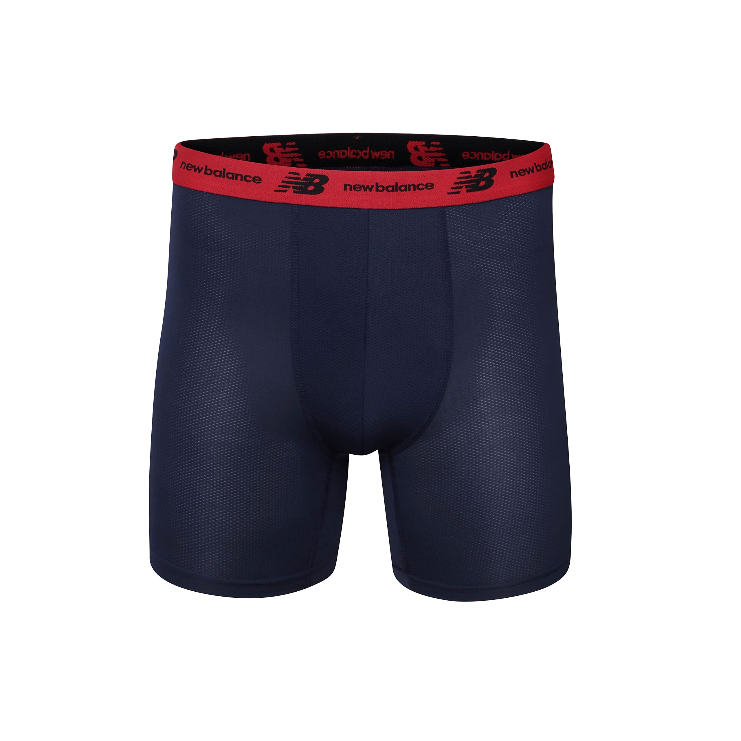 New Balance Mesh 5" No Fly Boxer Brief (4 Pack) Calzoncillos Tipo bóxer Hombre (Pack de 4)