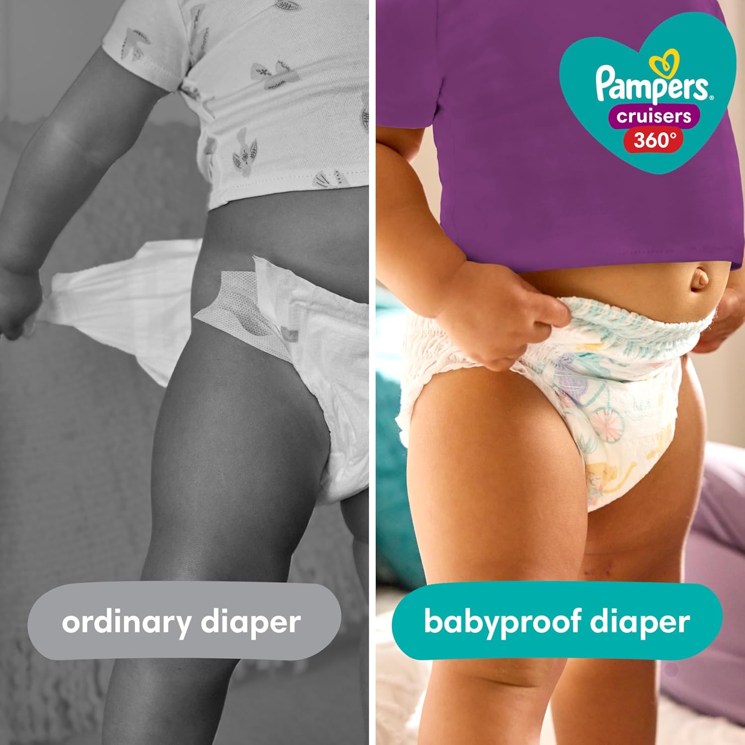 Pampers Pull On Cruisers 360° Fit Diapers, Size 5, Ghana Ubuy