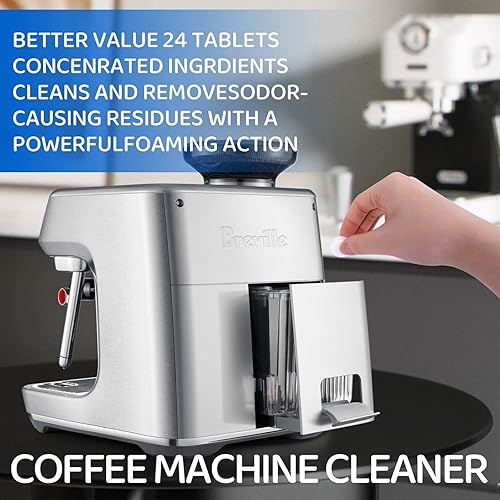 Miniatura 7 de Tabletas descalcificadoras de café, limpiador universal de 24 unidades para Keurig, Nespresso, solución descalcificante para todas las cafeteras de