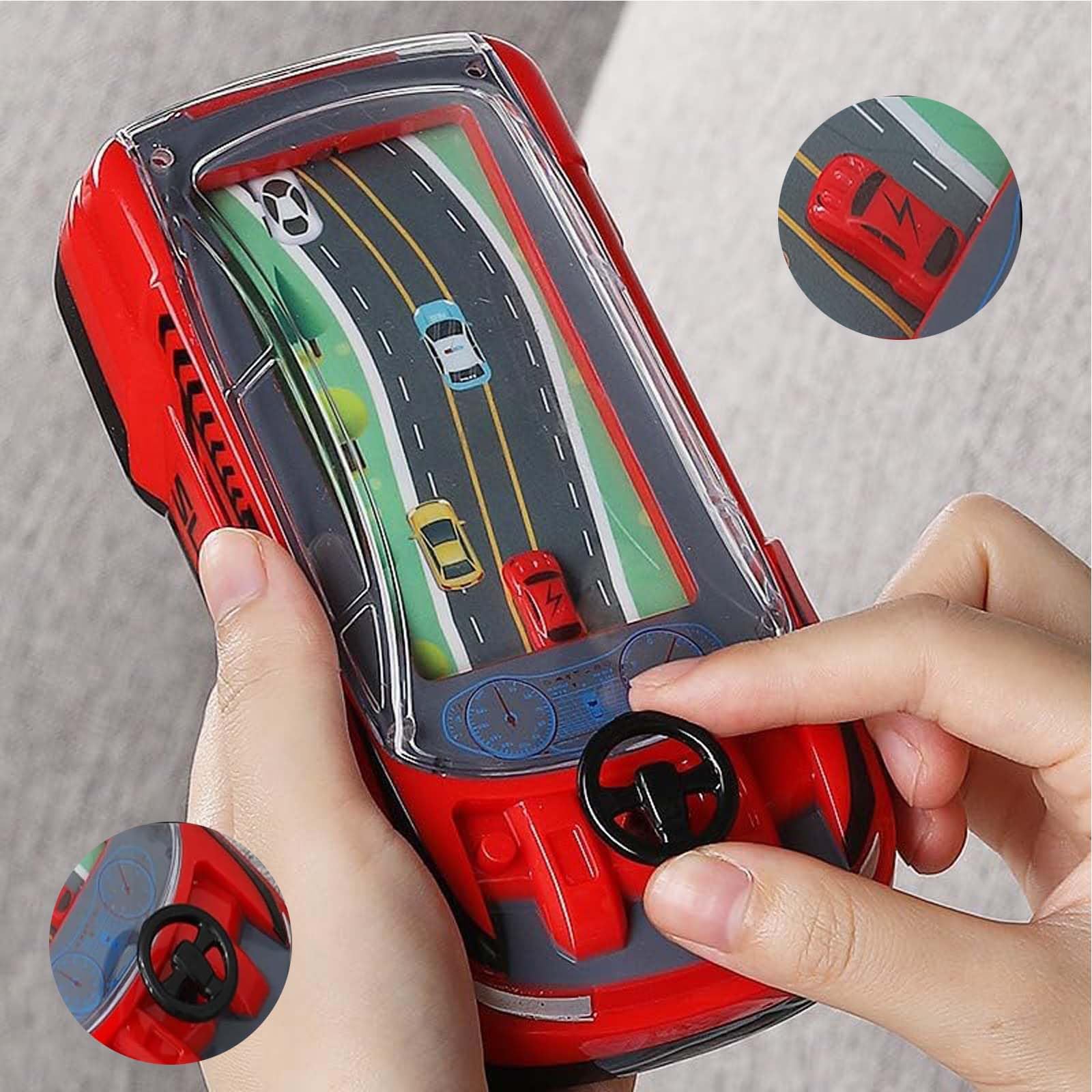 Handheld Racing Car Game,Adventure Racing Car Handheld Game,Dual Player Mode, Interactive Family with Racing Experience