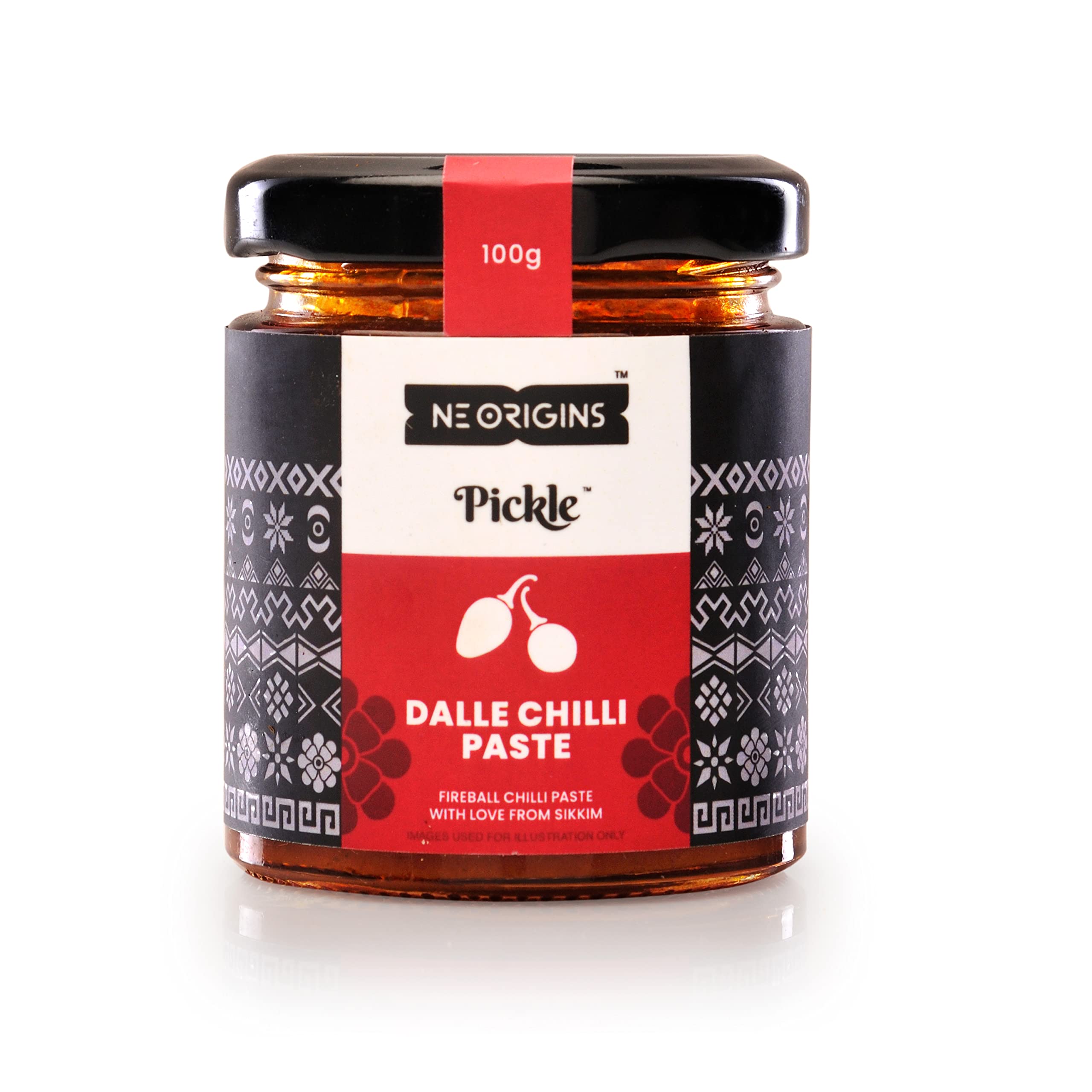 NE Origins Dalle Chilli Paste, 100 Gm | Khursani Sourced From Sikkim | Spicy, Hot And Tangy
