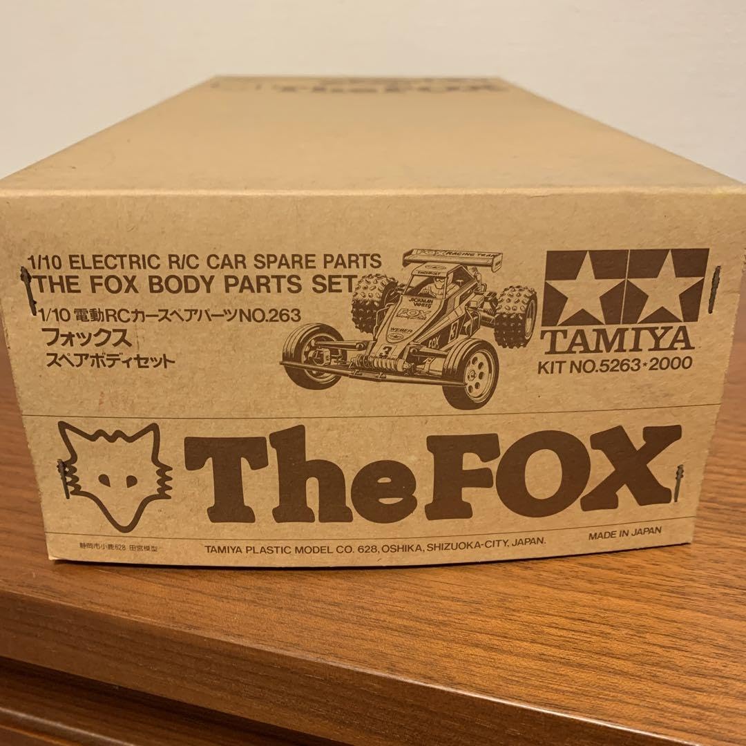 Amazon.co.jp: 田宮 タミヤ フォックス（FOX）スペアボディ 当時物 