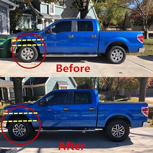 Miniatura 4 de Kits de elevación de nivelación frontal, kit de nivel de chasis compatible con Ford F150 2004-2025 2003-2017 Ford Expedition 2005-2008 Lincoln Mark