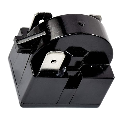 HQRP QP2-4R7 Reemplazo del relé de arranquearranque PTC de 4.7 ohmios y 3 pines para refrigeradores compactos Danby DCR033B1WDB Danby Designer