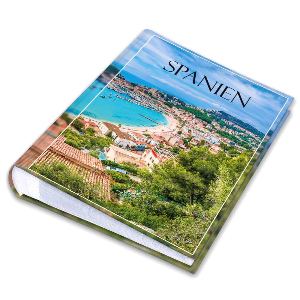 Urlaubsfotoalbum: Spanien, Fototasche für Fotos, Taschen-Fotohalter für lose Blätter, Urlaub Spanien, Handgemachte Fotoalbum (10x15 | für 300 Fotos)