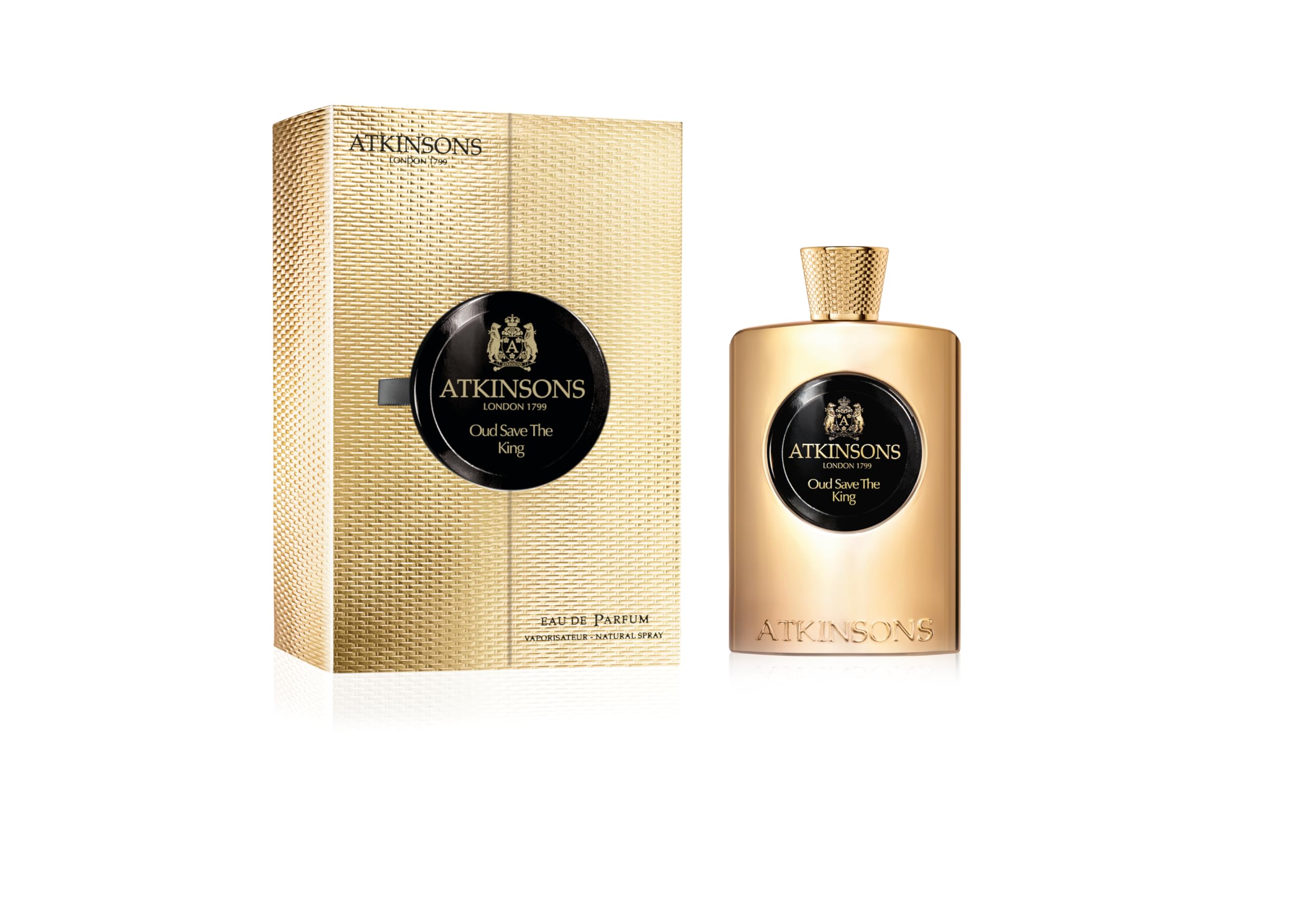 Atkinsons, Oud Save The King Eau de Parfum Man 100 ml