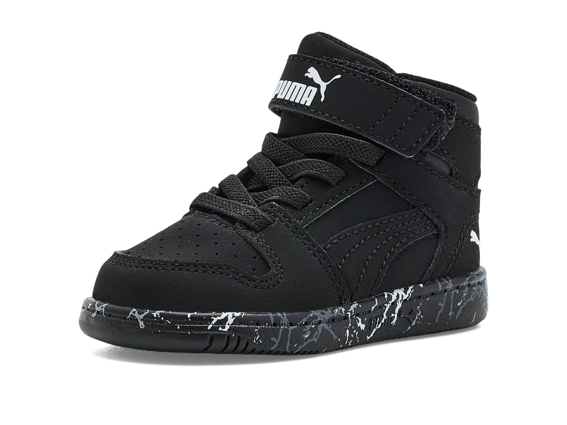 PUMA Unisex-Child Rebound Layup Mid Shoes | Casual Shoes