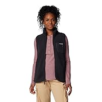 Columbia West Bend Vest II Outer Layer Polyfleece, Tasche di sicurezza