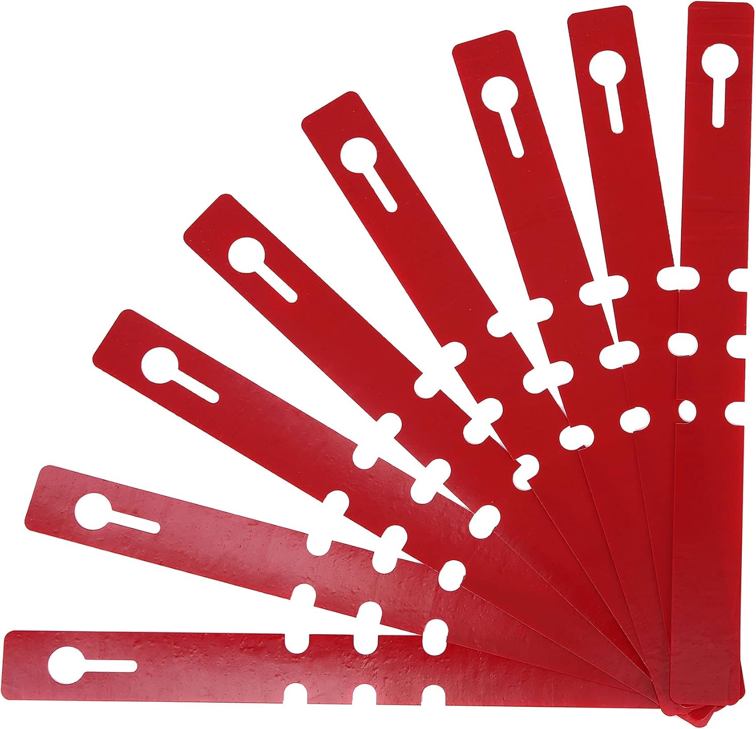 200 Pcs Red Plastic Plant Tags with a Marker Pen, Wrap Around Hanging Tree Tags Nursery Garden Labels Waterproof Nursery Garden Stakes, 2x20cm - Image 3