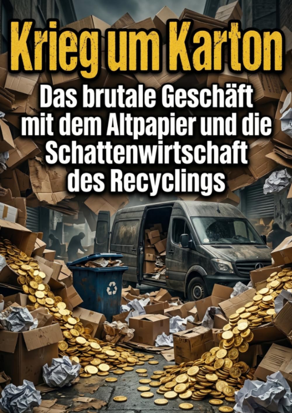 Krieg um Karton: Das brutale Geschäft mit dem Altpapier und die Schattenwirtschaft des Recyclings