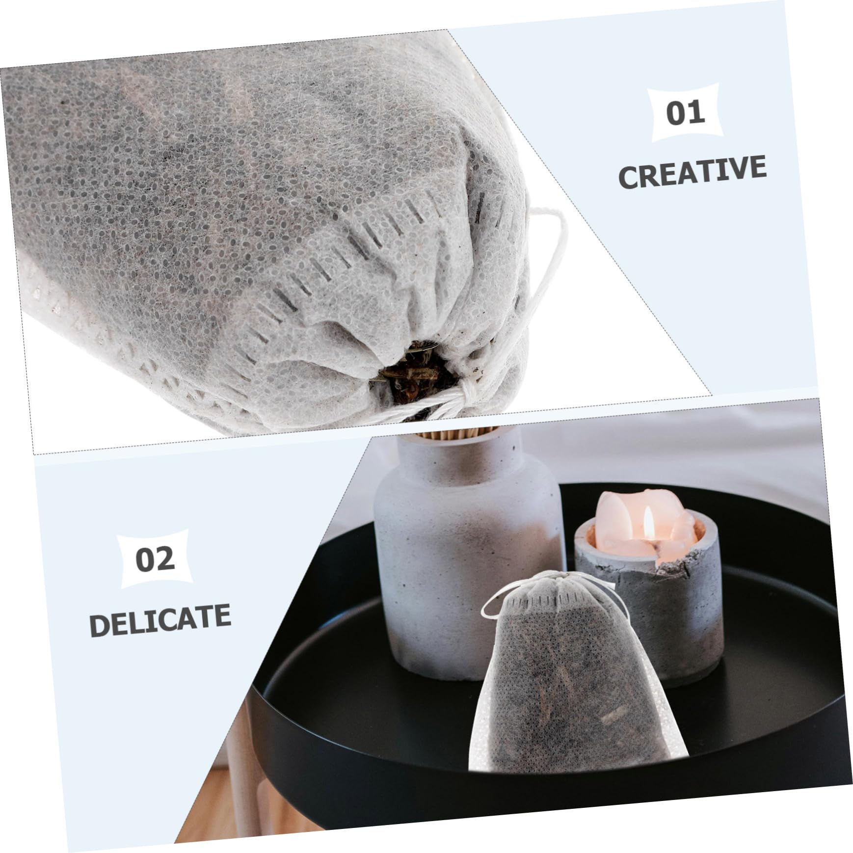 4 Sätze Aromatische Sachets Beutel Duftende Kräuterbeutel Für Kleiderschränke Und Kleine Räume Natürlicher Und Beifuß Duft Zu Verwenden 10 Stück * 4