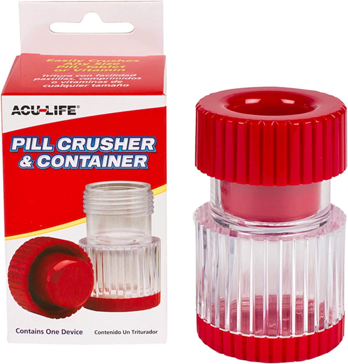 Acu-Life PILL CRUSHER AND CONTAINER:PC12