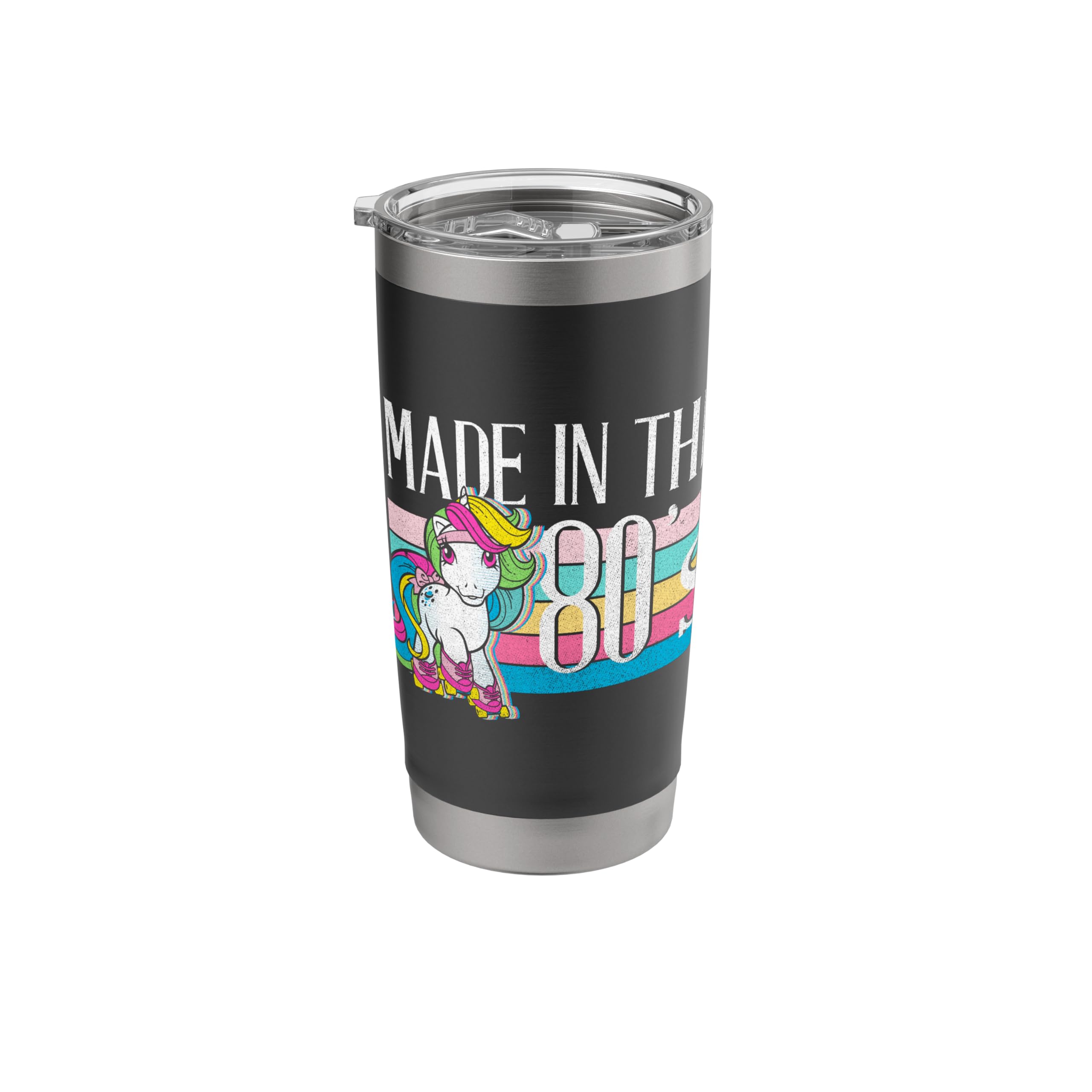 My Little Pony Moonstone Made In The 80's Retro Skater Stainless Steel Insulated Tumbler
