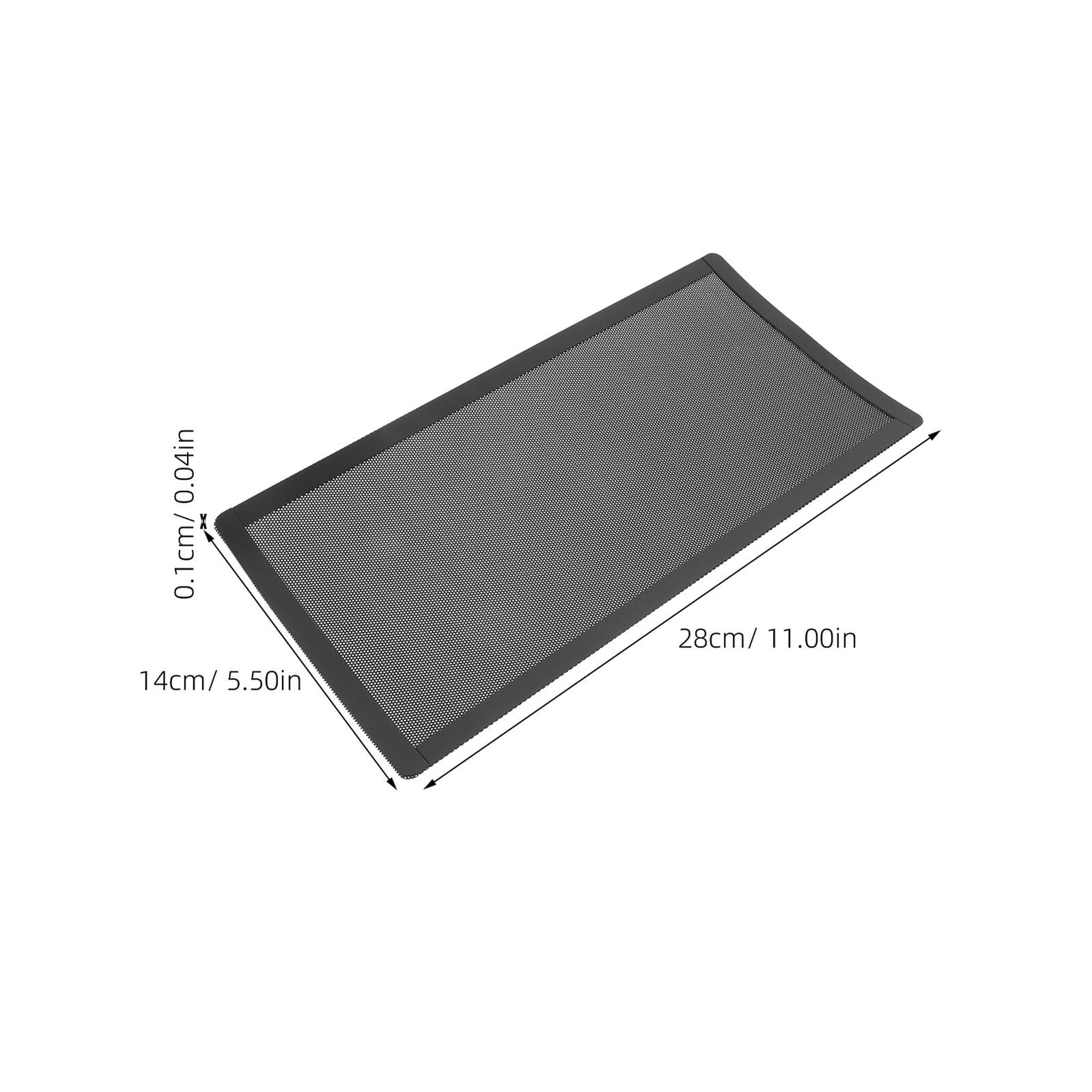 Copertura Magnetica per Prese D’aria in Pvc Nero 8 Pezzi | Ogni Stanza di Casa e Cucina, Rete Filtro Anti-detriti e Anti-chioma, Installazione Fai da Te