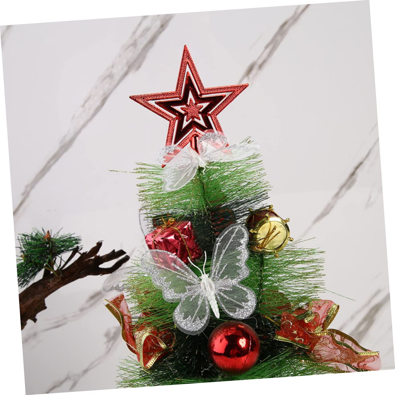 LALAFINA 36stücke Künstliche Schmetterlinge Mit Clip Für Bastelprojekte Farbenfrohe Dekoration Für Hochzeiten Partys Und Weihnachtsbaum