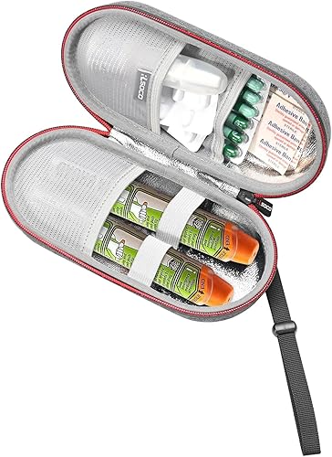 RLSOCO Estuche de transporte para EpiPen compatible con inhalador de asmamedicamentos para alergiassuministros para diabéticosAuvi-QInsulin Pen