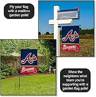 Vista 4 de Bandera de jardín de doble cara de Atlanta