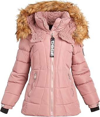 fur trimmed ski jacket