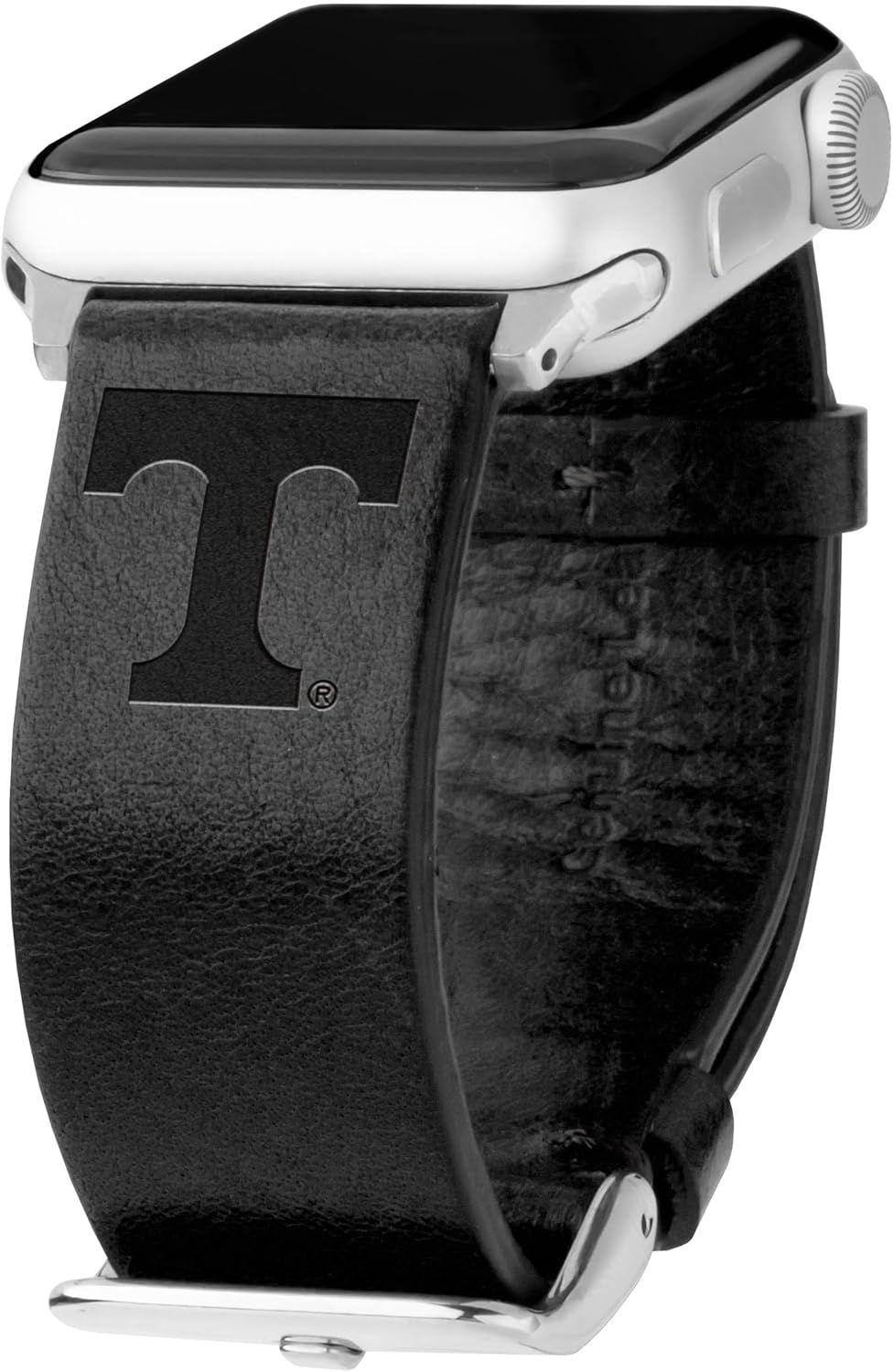 Affinity Bands Tennessee Volunteers Premium Leather Watch Band Compatible with Apple Watch