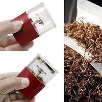 Vista 5 de Molinillo eléctrico de aluminio para hierbas y tabaco, trituradora de galletas, molinillos de humo de especias, 1 PC (rojo)
