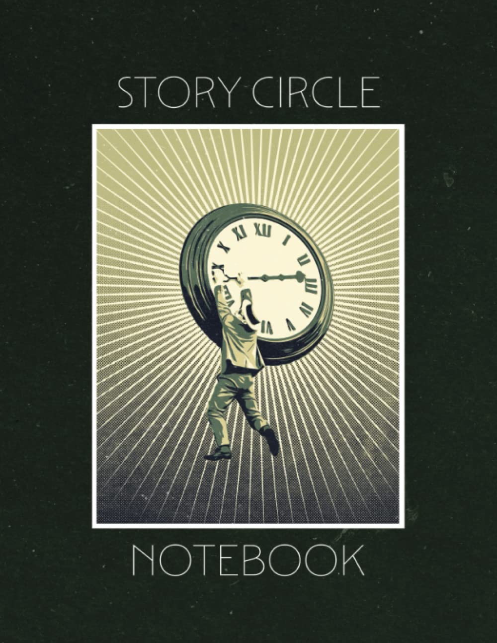 Story Clock Notebook: Writer's Story Circle / Story Clock Templates and Dot Grid Notebook for Structuring Your Next Project (Story Circle Notebooks)