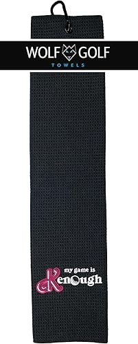 Miniatura 9 de Wolf That's What I Do - Toalla de golf bordada divertida - Accesorio de golf para hombre y regalo
