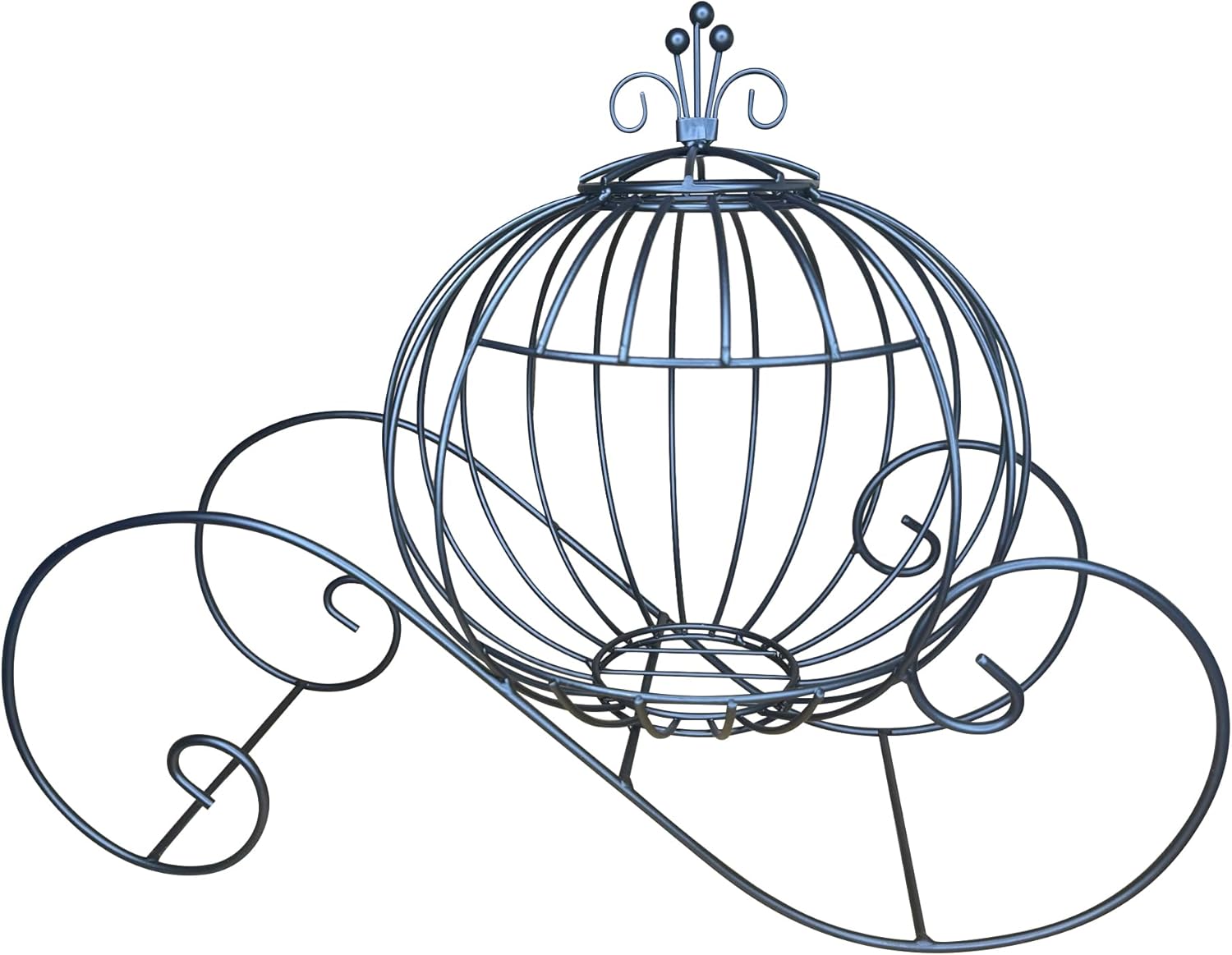 Metal Carriage Princess Coach Centerpiece – Fairytale Coach for Weddings, Parties, Baby Showers & Event Decor – 1 PCS - Table Decoration (Gold, 15.5" Inch)