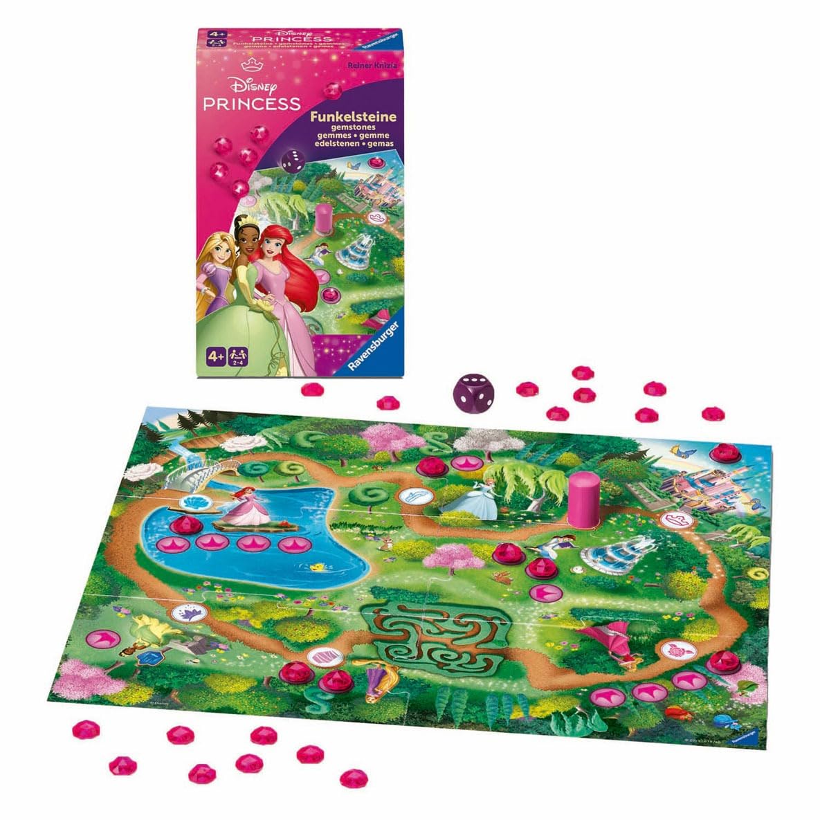 Ravensburger Play+ Infant & Toddler - Search and Shine In the Jungle: Light-up, seek and find