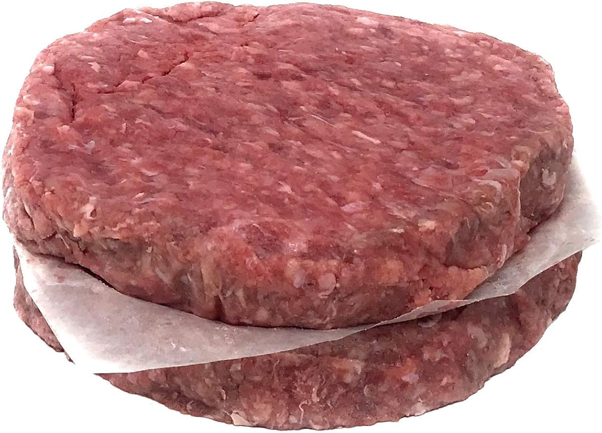 Bison 100% USDA inspected burgers 8 oz. - 12 packs of 2 - count 24 - TenderBison